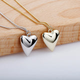 925 Silver Heart Pendant  Necklace Women Gift Fashion Jewelry for Her