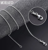 925 Sterling Silver 5pcs 18'' O-Chain Necklace Lot
