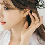 925 Silver Round Earrings - Women's Fashion Jewelry