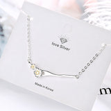 925 Silver Plum Blossom Bracelet Flower Charm for Women