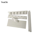9Pcs Plastic Jewelry Display Rack Wall Hanger Stand