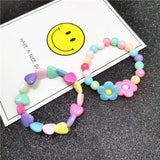 Miracle Spring Heart Solid Necklace - Pastel Colors