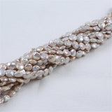 10-11mm Baroque Coin Shape Loose Pearl for Necklace or Bracelet