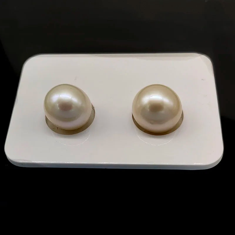 AA+ 11-12mm Round Freshwater Pearl, Sold by Pair