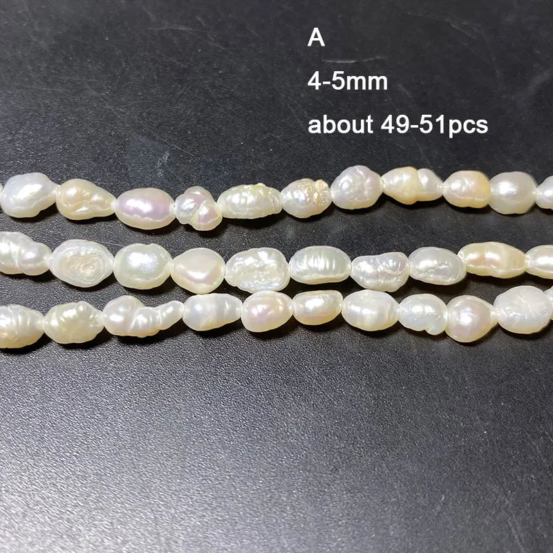 AA Freshwater Pearl Pink Purple Beads For Jewelry Making