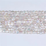 11-12mm Freshwater Coin Pearl Strand