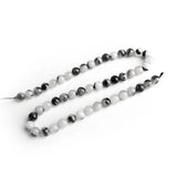Natural Rutilated Quartz Stone Beads For DIY Jewelry 15''