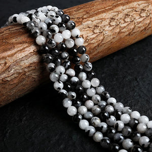 Natural Rutilated Quartz Stone Beads For DIY Jewelry 15''