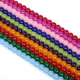 AAA+ Round Natural Mix Jades Stone Beads 4/6/8/10/12mm 15''