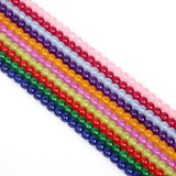 AAA+ Round Natural Mix Jades Stone Beads 4/6/8/10/12mm 15''