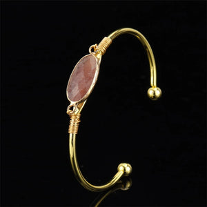 Colorful Tree of Life Crystal Bangle Bracelet for Women Girls