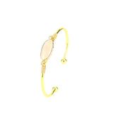 Colorful Tree of Life Crystal Bangle Bracelet for Women Girls