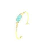 Colorful Tree of Life Crystal Bangle Bracelet for Women Girls