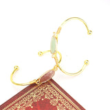 Colorful Tree of Life Crystal Bangle Bracelet for Women Girls