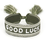 Adjustable Vow Letter Charm Bracelets for Women