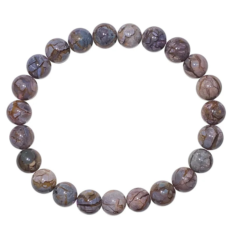 Alxa Dragon Multicolor Stone Bracelet Crystal Lucky Men Women Jewelry