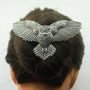 Owl Vintage Alloy Hairpin for Women's Hair Wedding Jewelry