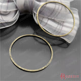 Antique Bronze Copper Closed Ring Diy Jewelry Findings (JM6439)