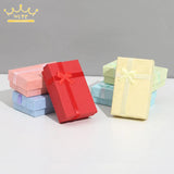 Assorted Colors Jewelry Sets Display Box Necklace Earrings Ring Box 16pcs/Lot