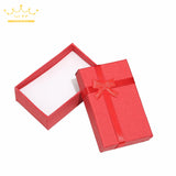 Assorted Colors Jewelry Sets Display Box Necklace Earrings Ring Box 16pcs/Lot