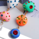 Acrylic Asymmetrical Dangle Earrings for Women