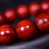 Red Sandalwood Buddha Round Beads Hand String Jewelry