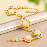 European Square 24KT Bracelet