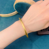 BE550 European Fine Woman 24KT Bracelet Bangle