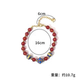European Vintage Flower 24KT Bracelet for Women