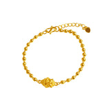 Vintage Buddha 24KT Bracelet European Woman Girl Bride Mother Party Gift