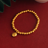 Vintage FU Beads 24KT Bracelet for European Fine Woman