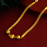 24KT Bell Heart Bracelet European Fine Woman Gift