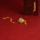 European Fine Woman Bride Mother Red Bracelet