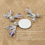 S925 Thai Silver Crystal Ametrine Fruit Bracelet Pendant