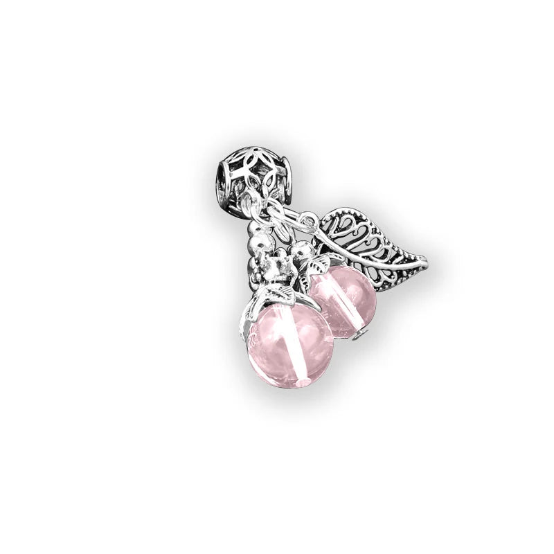 S925 Thai Silver Crystal Ametrine Fruit Bracelet Pendant