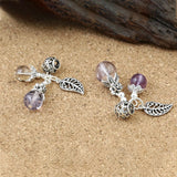 S925 Thai Silver Crystal Ametrine Fruit Bracelet Pendant