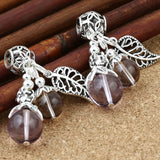 S925 Thai Silver Crystal Ametrine Fruit Bracelet Pendant