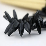 50pcs 7x22mm Oval Marquise Crystal Glass Beads Pendant Charm