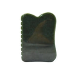 Dark Green Nephrite Gua Sha Stone Board for Body Massage
