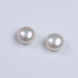11-12mm Button Freshwater Pearl Beads - High Different Paired - Loose Pearls