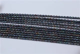 4-5mm Rice Baroque Peacock Freshwater Pearl for Jewelry Making