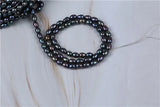 4-5mm Rice Baroque Peacock Freshwater Pearl for Jewelry Making