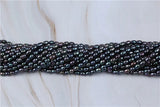 4-5mm Rice Baroque Peacock Freshwater Pearl for Jewelry Making