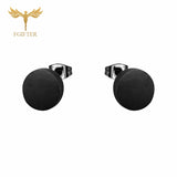 Stud Earrings Stainless Steel Jewelry for Women Men Unisex