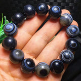 Natural Crystal Bracelet 14mm Tianzhu Bead Tibetan Style Hand String