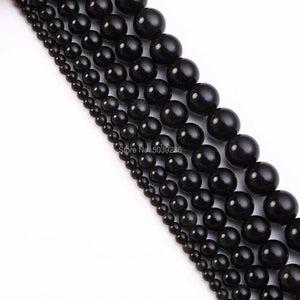 Natural Stone Round Loose Beads for Jewelry Making 4-12mm