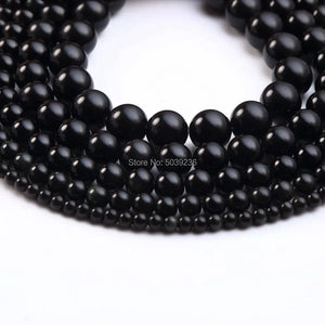 Natural Stone Round Loose Beads for Jewelry Making 4-12mm