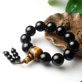 Natural Crystal Buddha Beads Bracelet for Men Birthday Gift