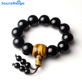 Natural Crystal Buddha Beads Bracelet for Men Birthday Gift