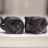 Sandalwood Elephant Pendant Wood Accessories Lucky Jewelry